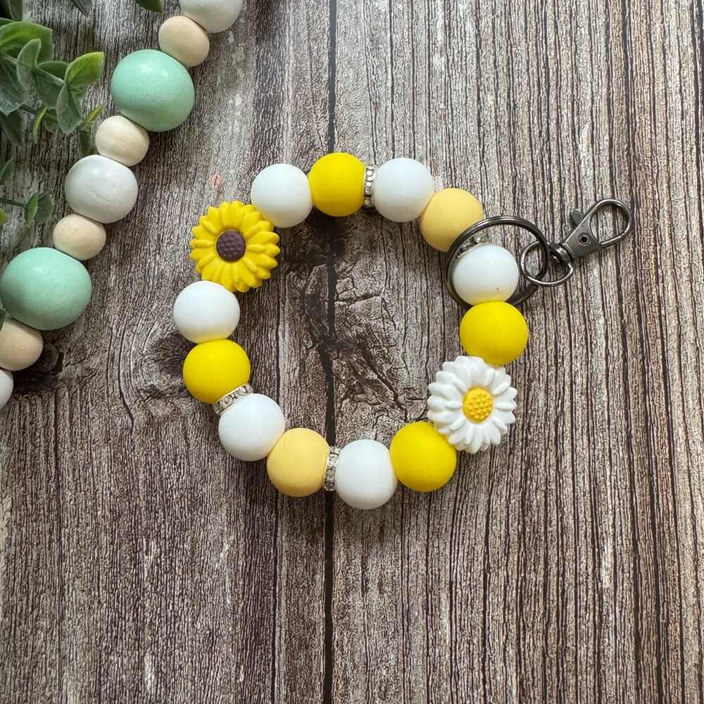 Sunflower Wristlet